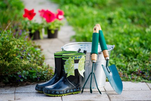 Rubbish and green waste collected during Tottenham Hale garden clearance